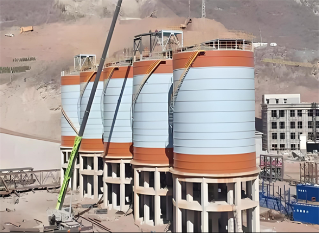 抚宁高架钢板仓